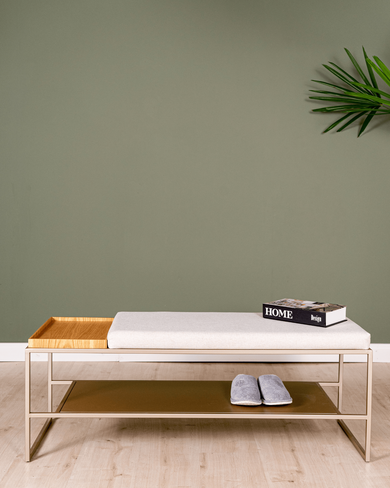 Banco Estofado e com Bandeja Dueto