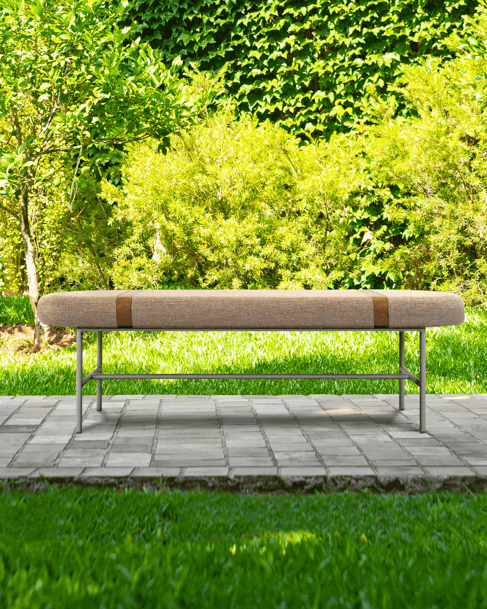 Banco Recamier Estofado Love