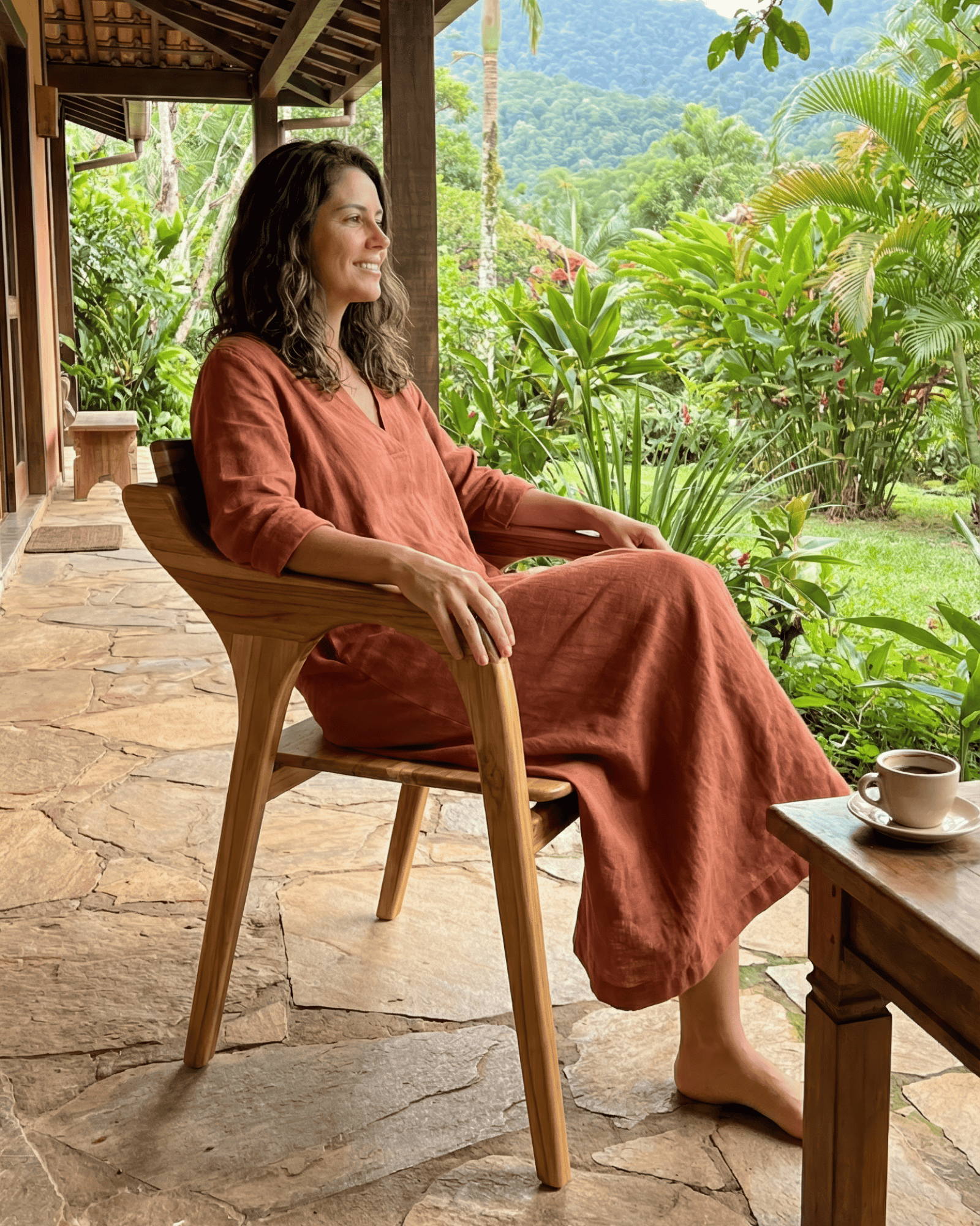 Cadeira de Jantar Pedra Branca