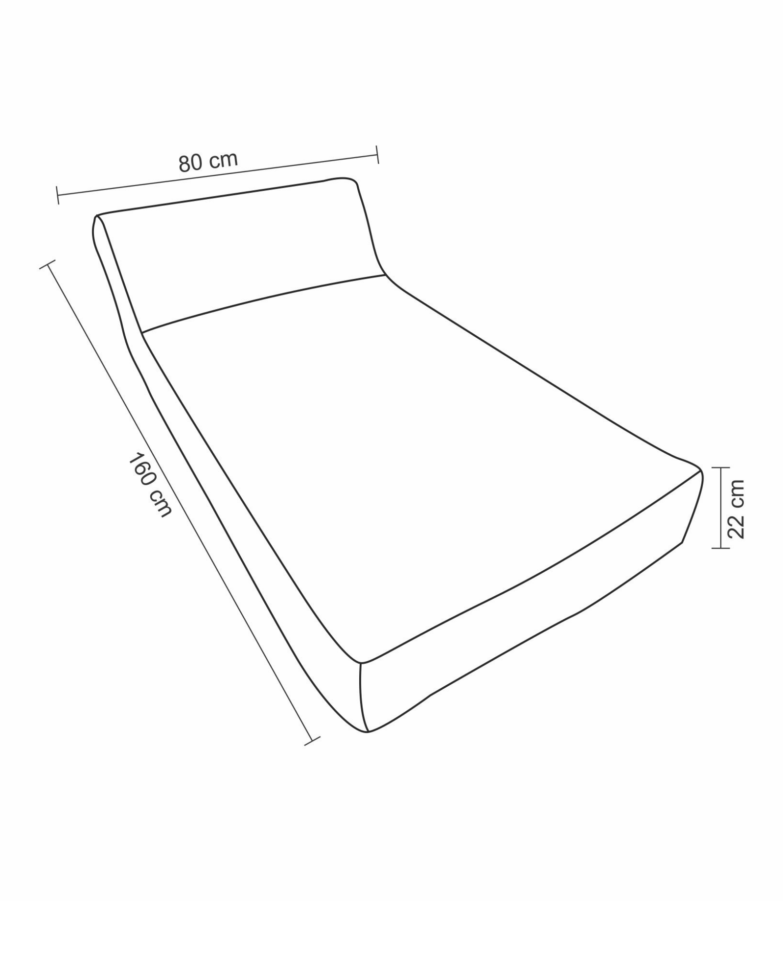 Chaise Inflável Área Externa - Luke