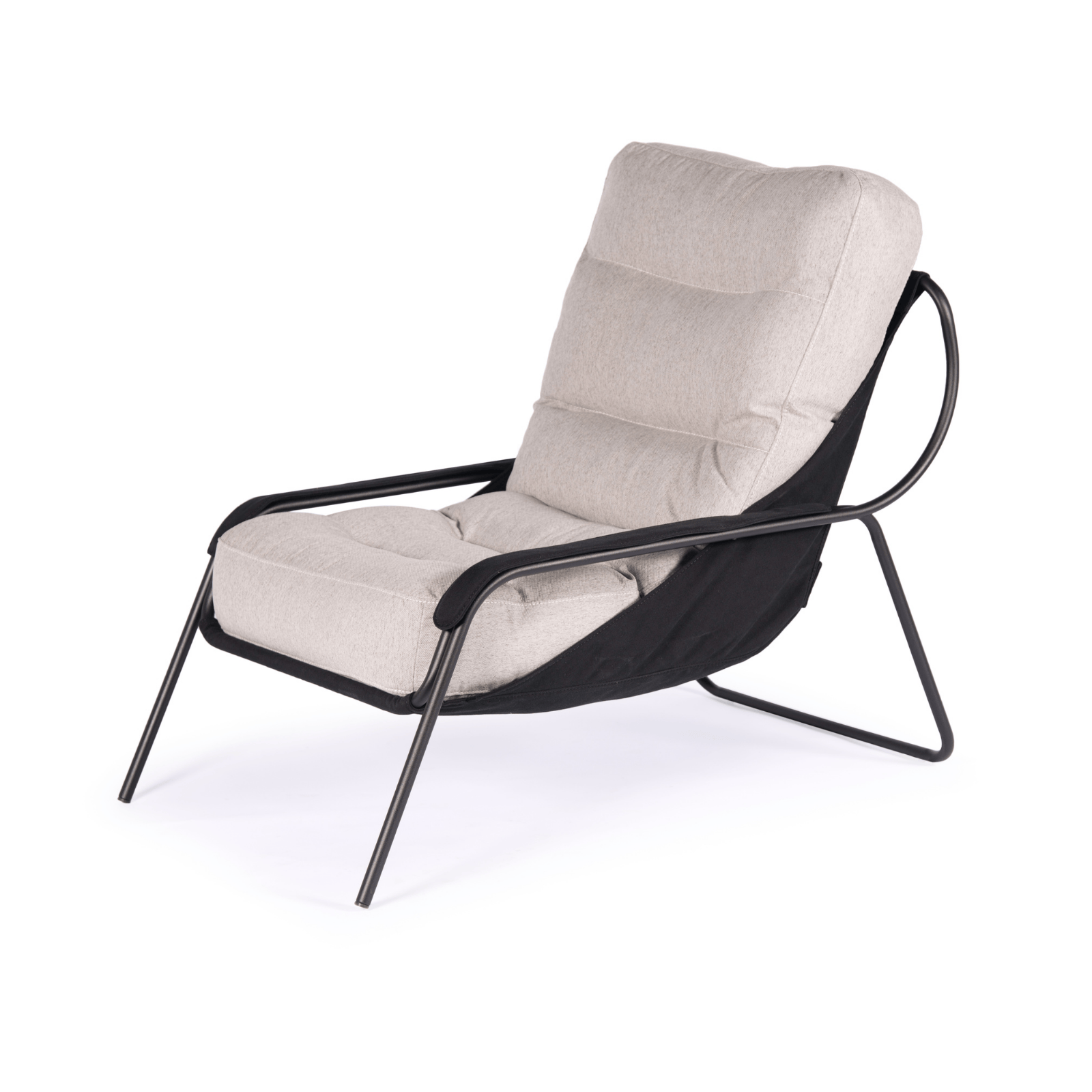 Poltrona Maggiolina com Puff - Costas em Lona