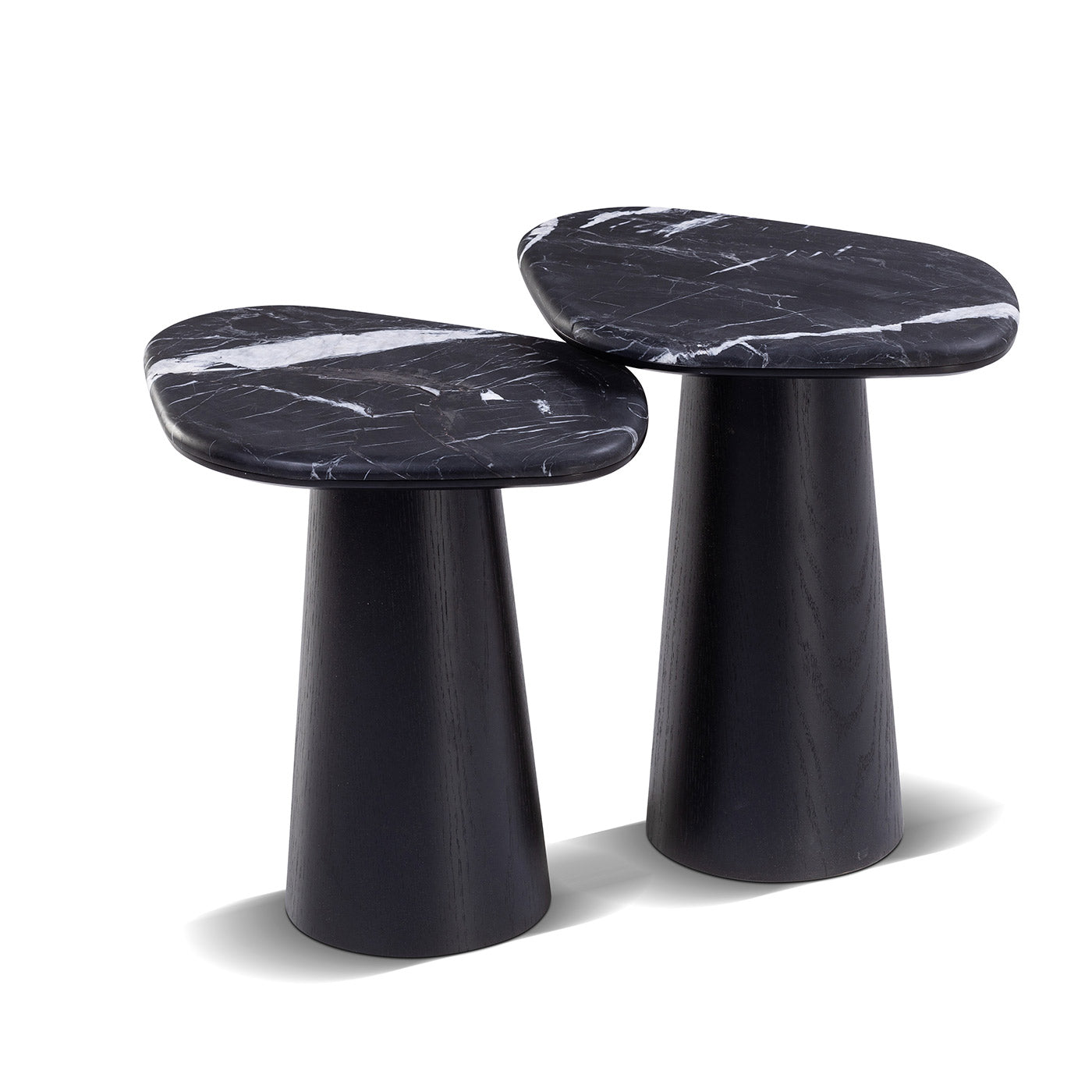Mesa Lateral Jade Tampo em Mármore