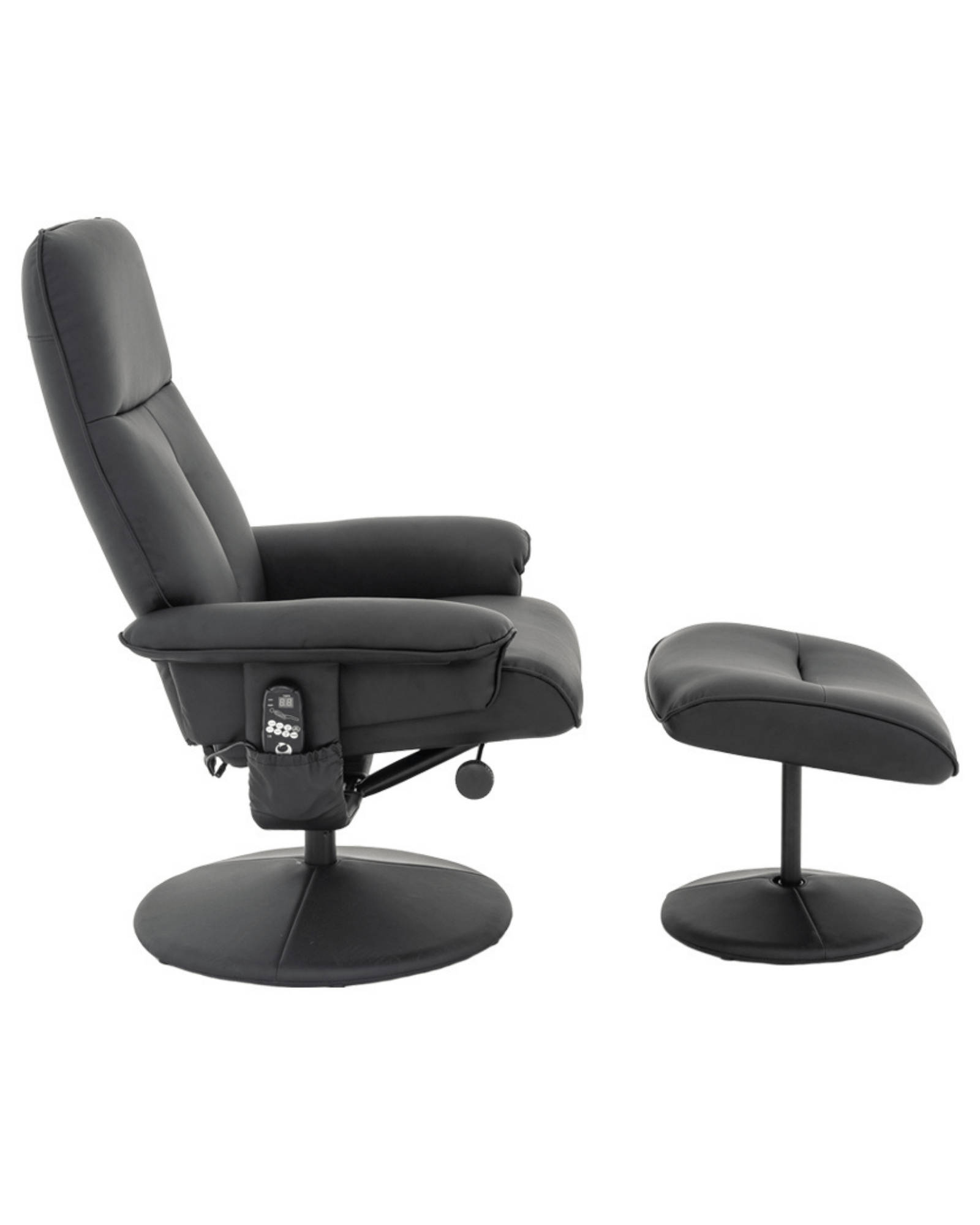 Poltrona de Massagem Elétrica com Puff - Elara