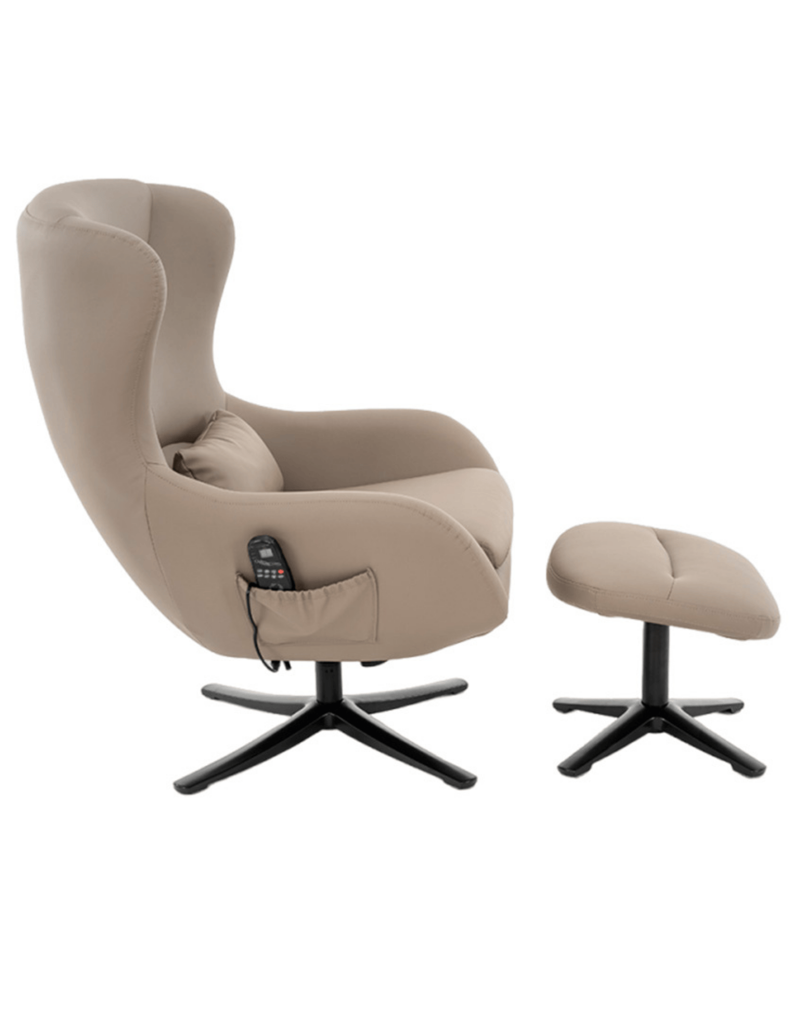 Poltrona de Massagem Elétrica com Puff - Kanso