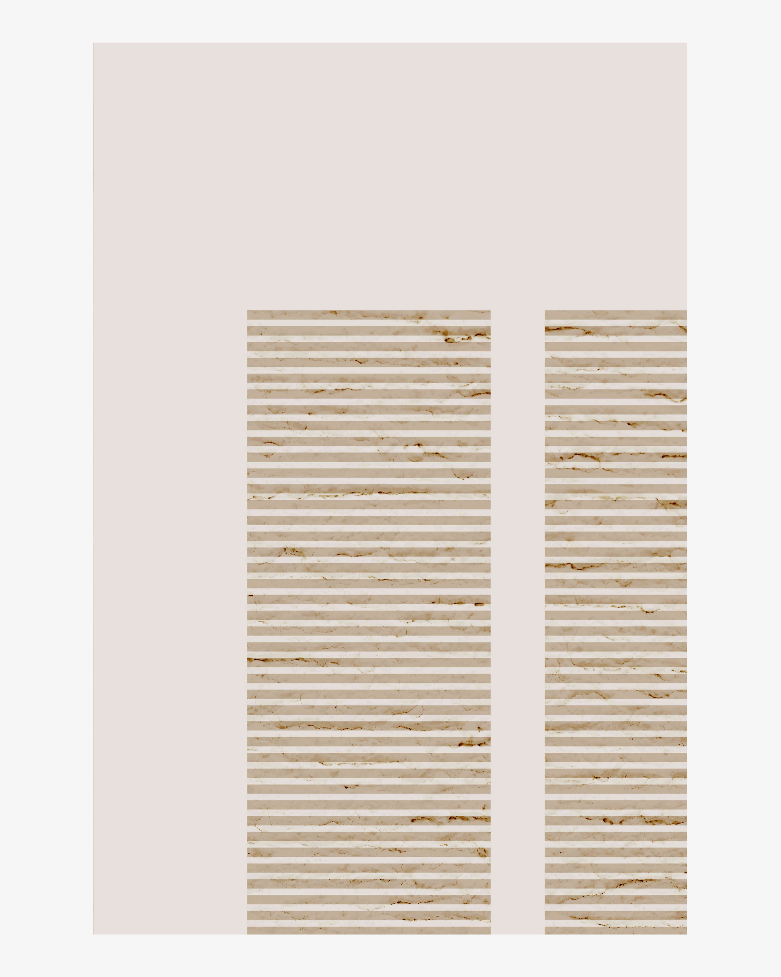 Quadro Fine Art Retangular - Textura Linear