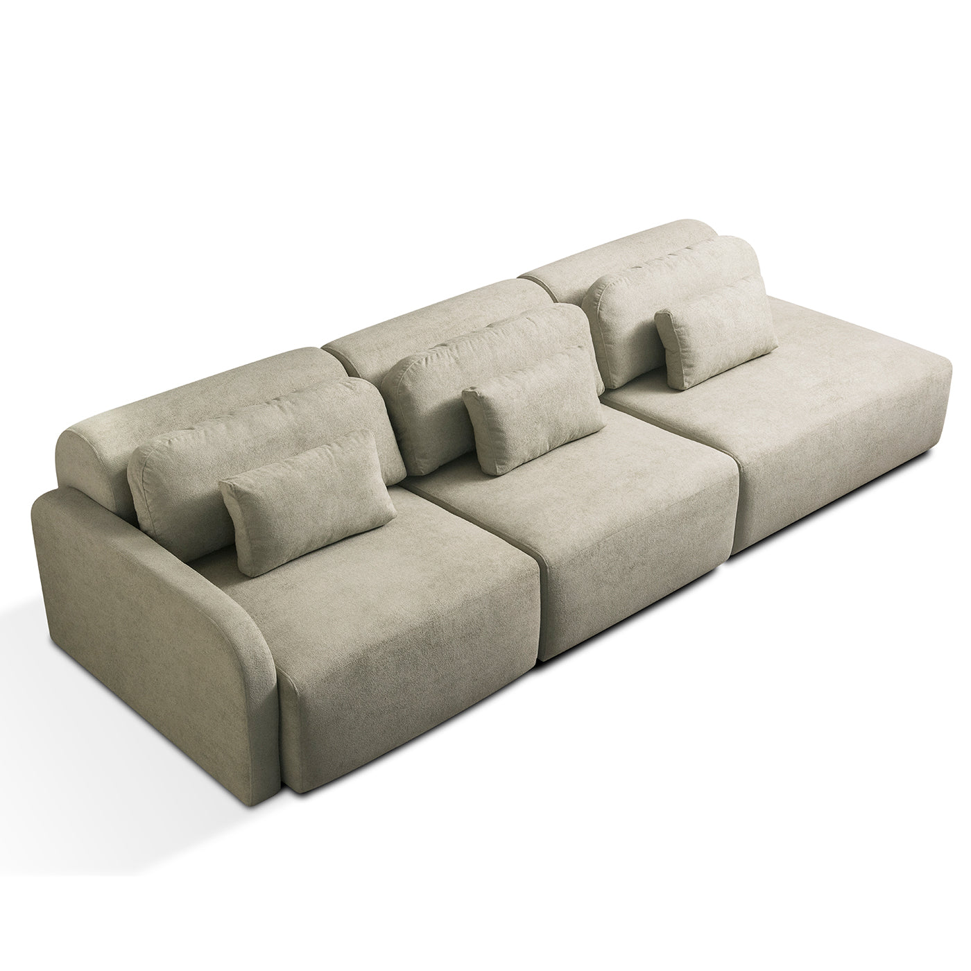 Sofá Retrátil com Chaise Vicenzo