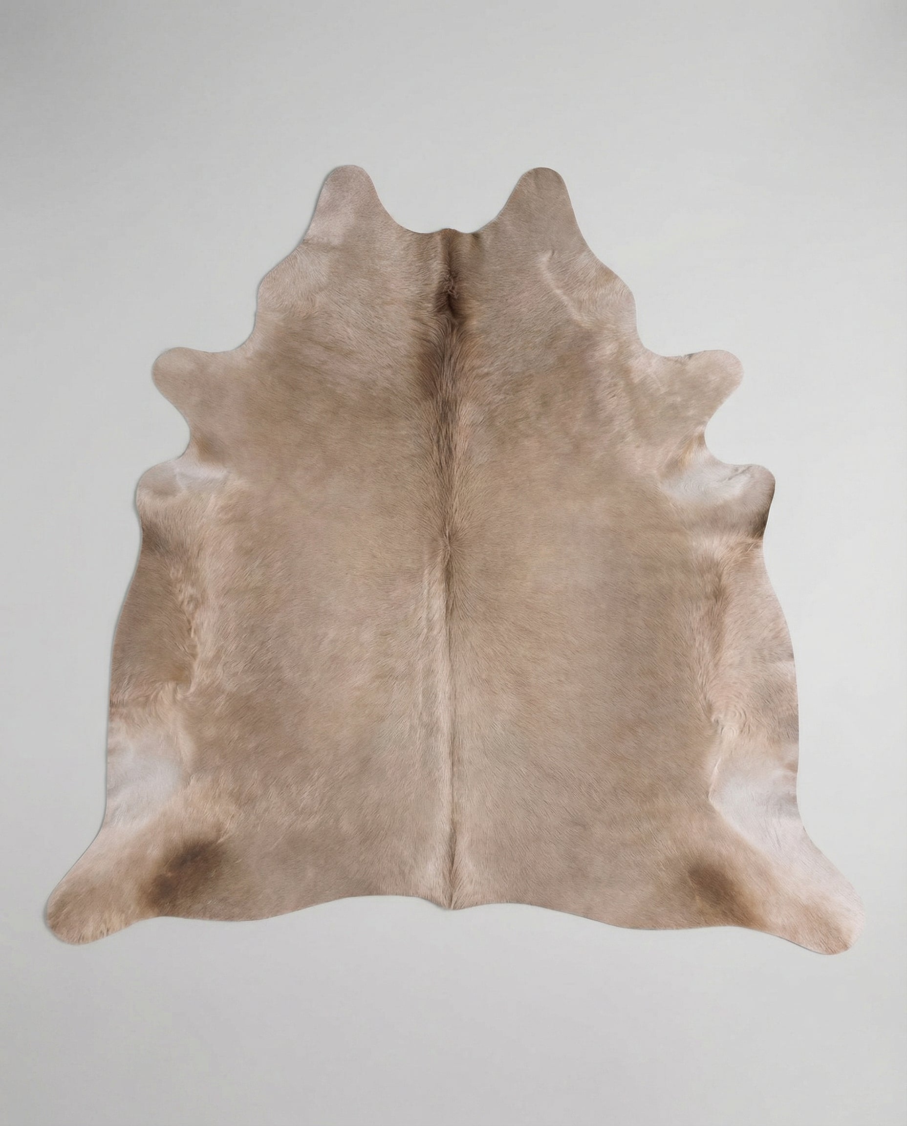 Tapete Couro Natural Pele Inteira - Areia Claro