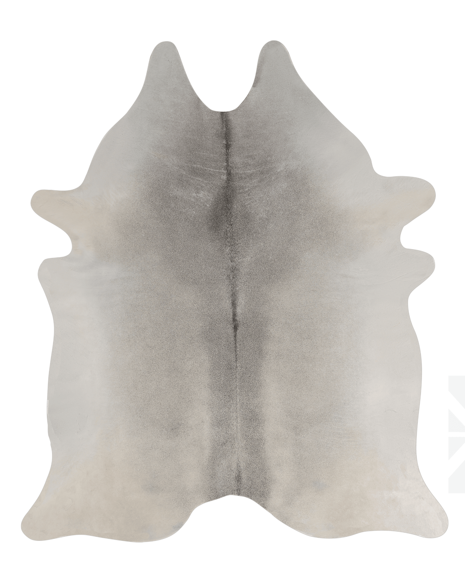 Tapete Couro Natural Pele Inteira - Gris Claro