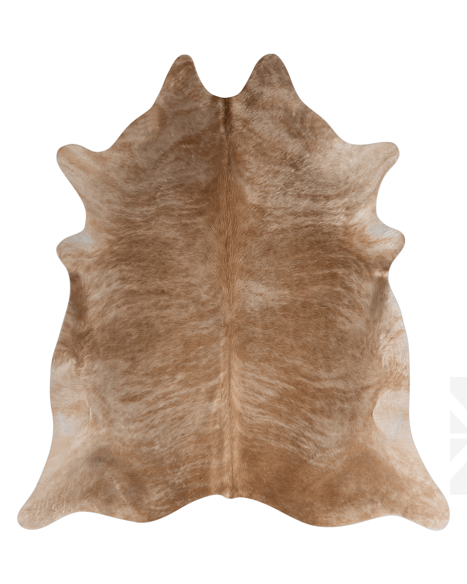 Tapete Couro Natural Pele Inteira - Bege Selvagem