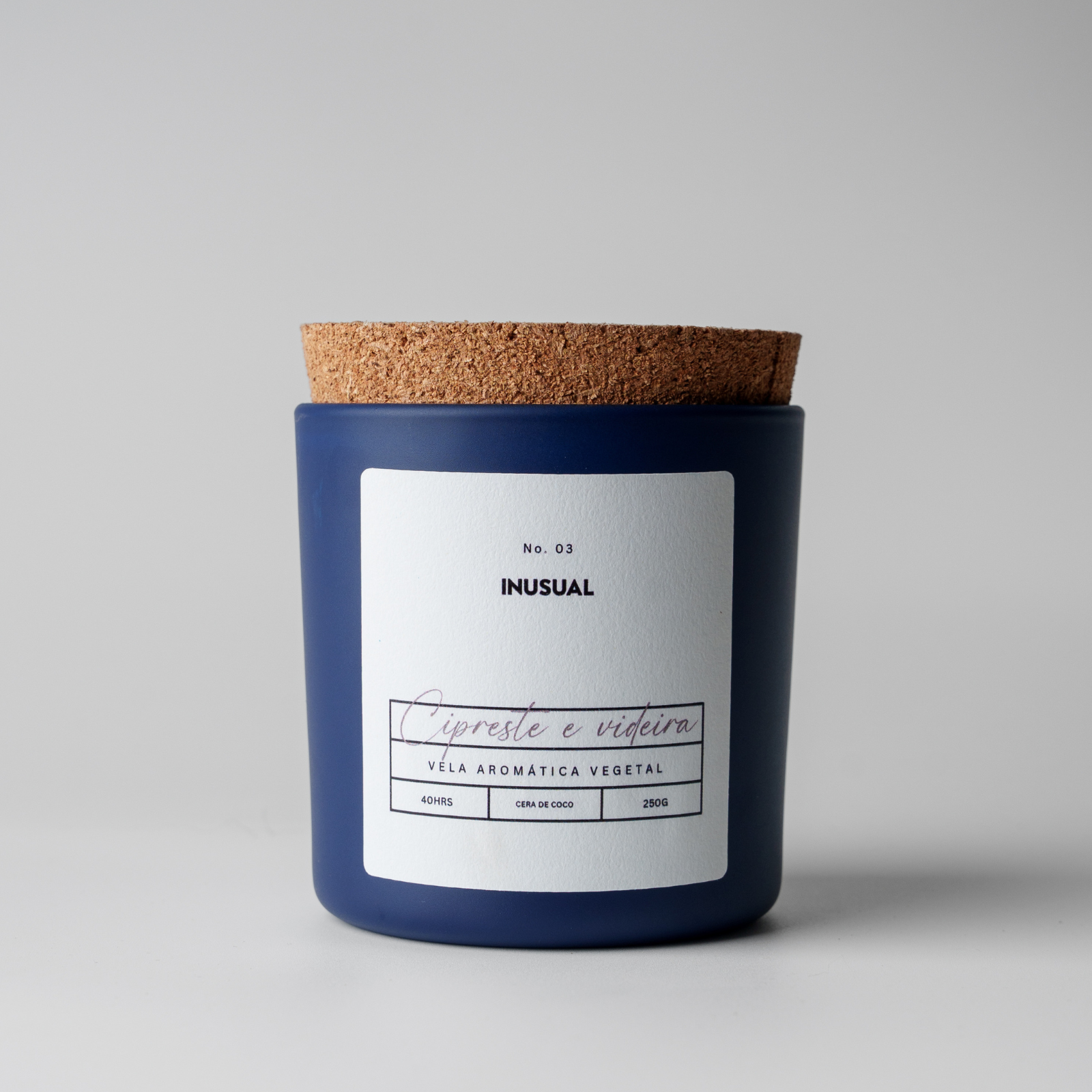 Vela Aromática Color 250g - Cipreste e Videira