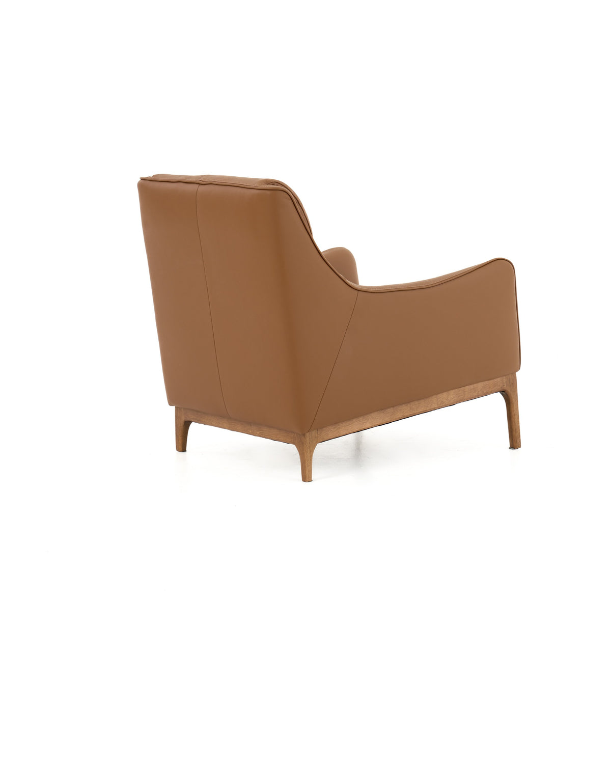 Poltrona Couro Natural Holli - costas