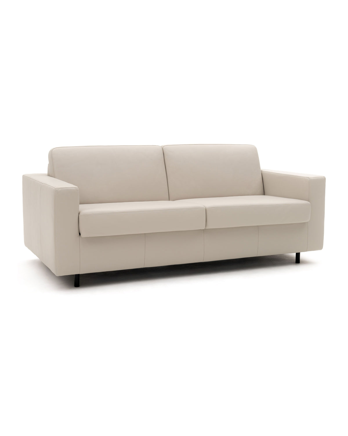 Sofá-cama Oud - aberto lateral