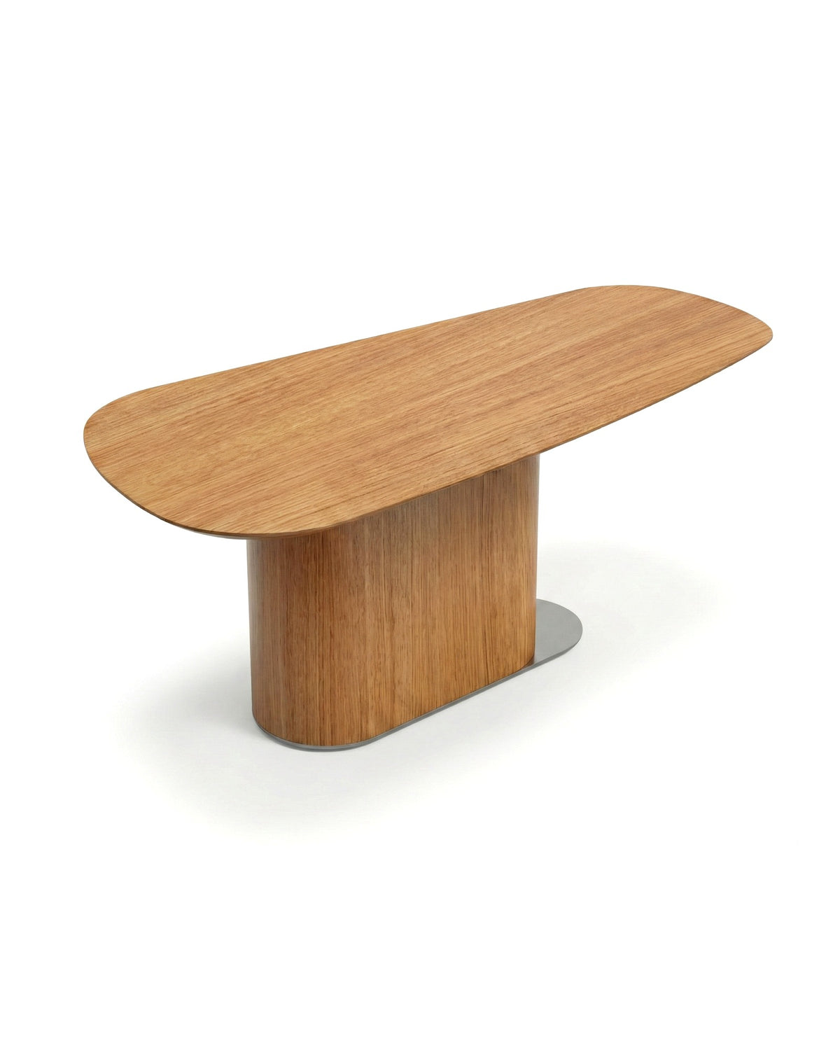 Mesa de Jantar Orgânica Allure, vista em perspectiva