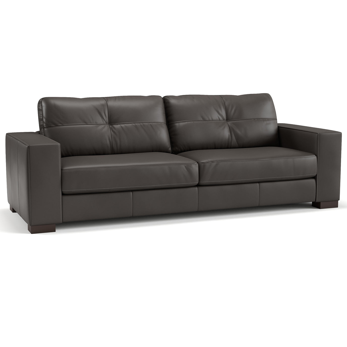 Sofá Couro Natural Domênico - PROMOCIONAL