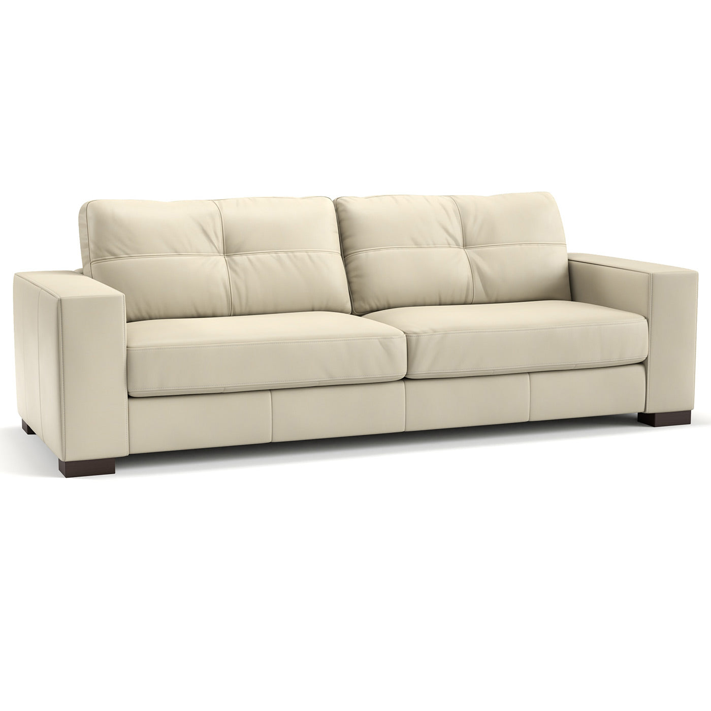 Sofá Couro Natural Domênico - PROMOCIONAL