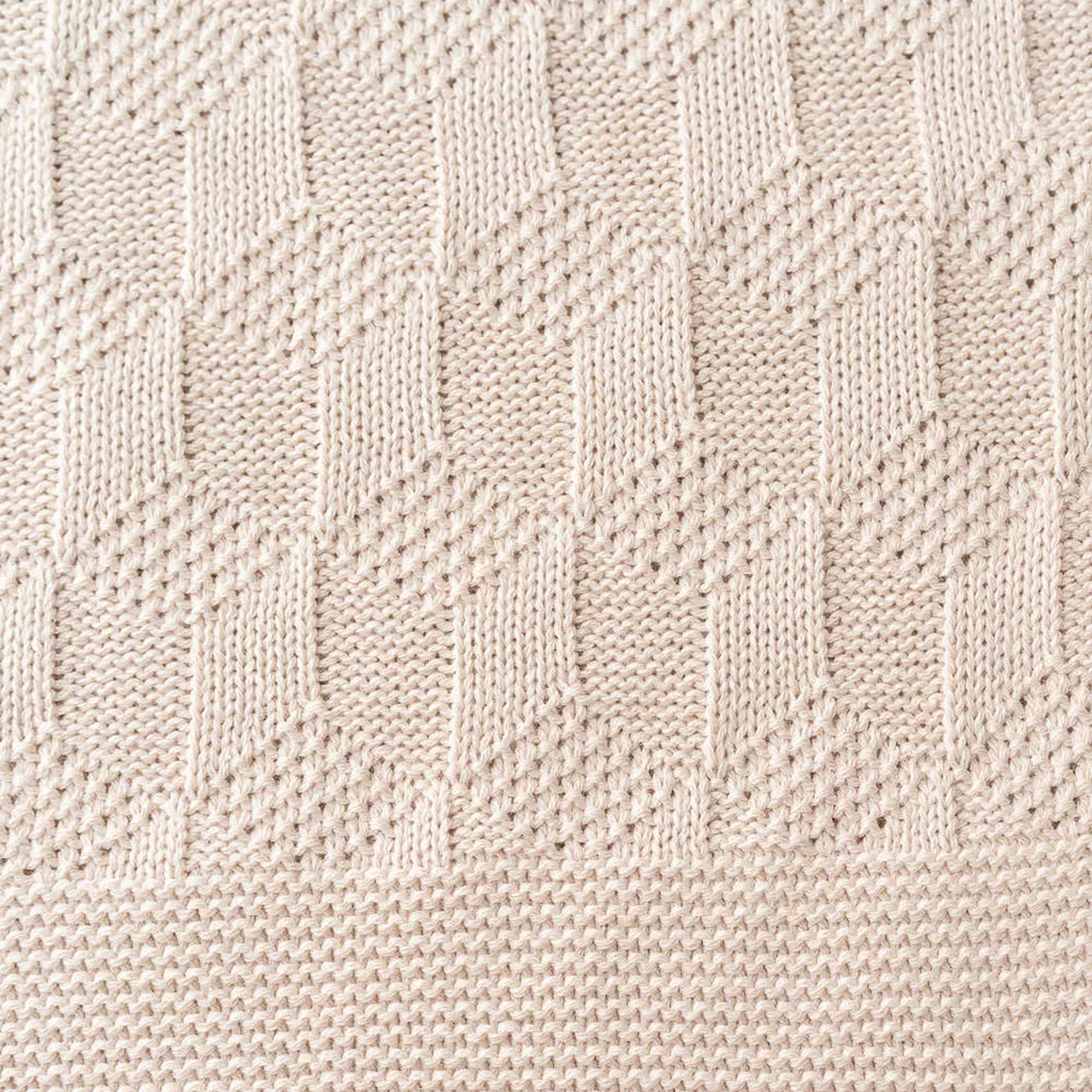 Manta de Poltrona em Tricot 125x110 - Bianca