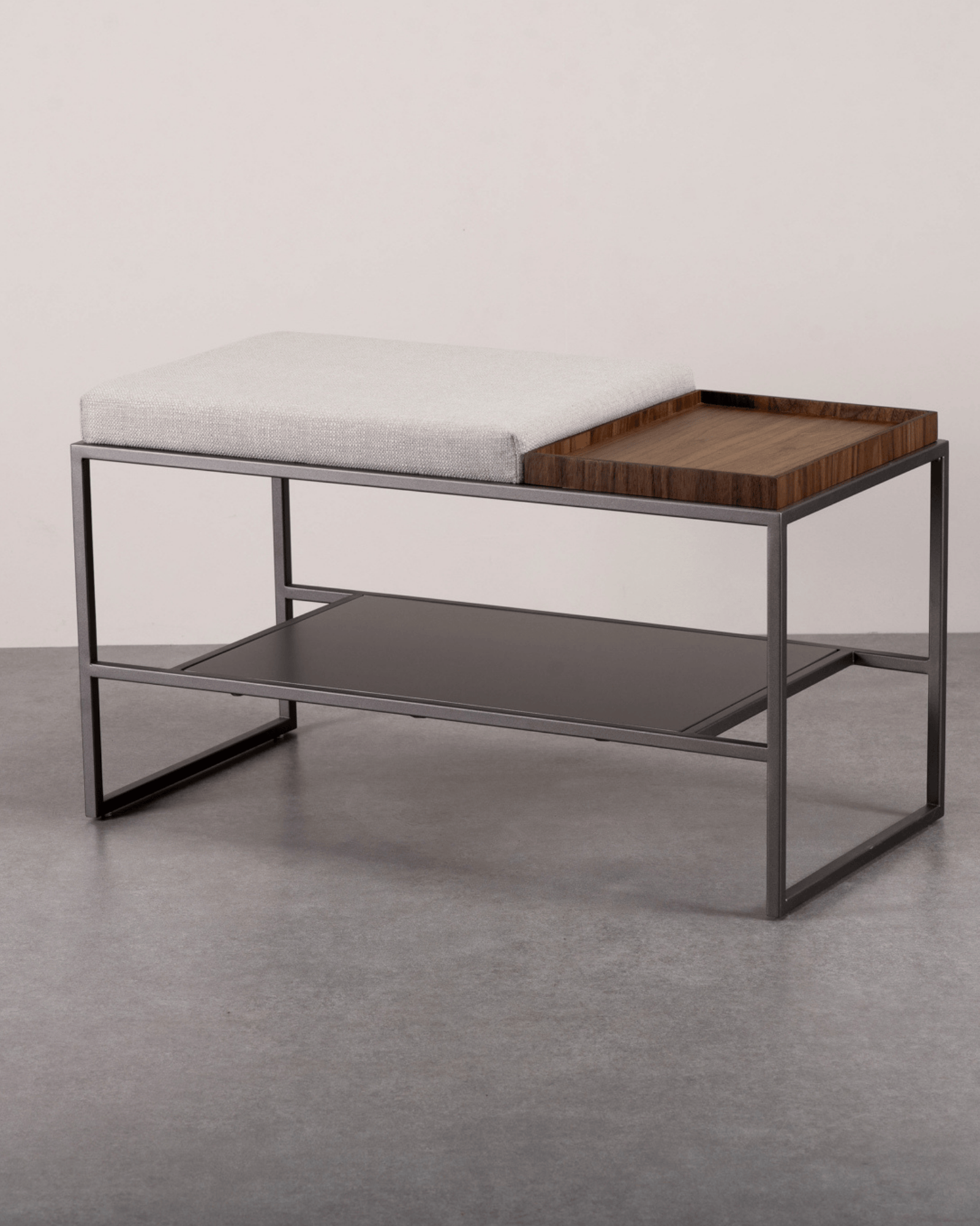 Banco Estofado e com Bandeja Dueto