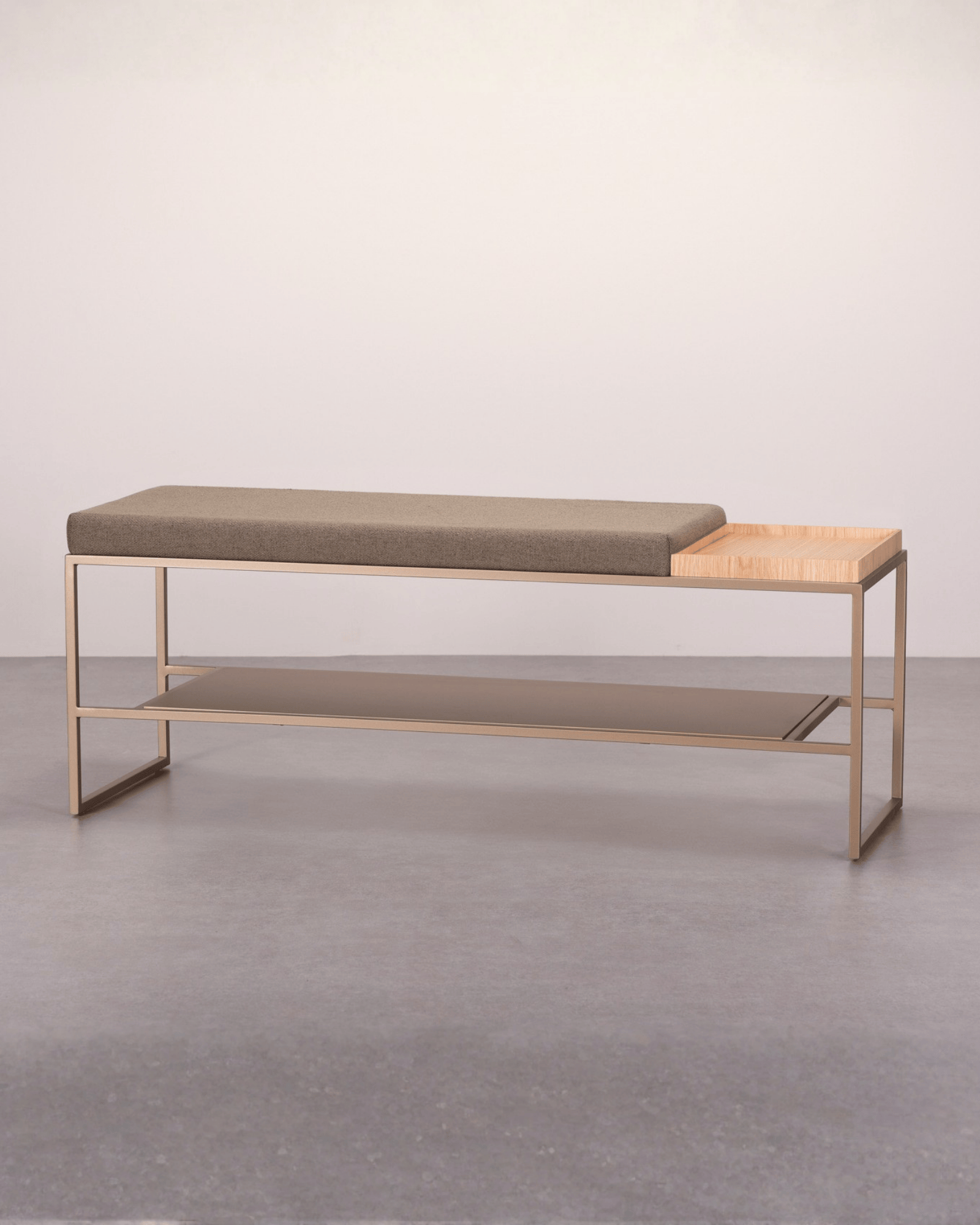 Banco Estofado e com Bandeja Dueto