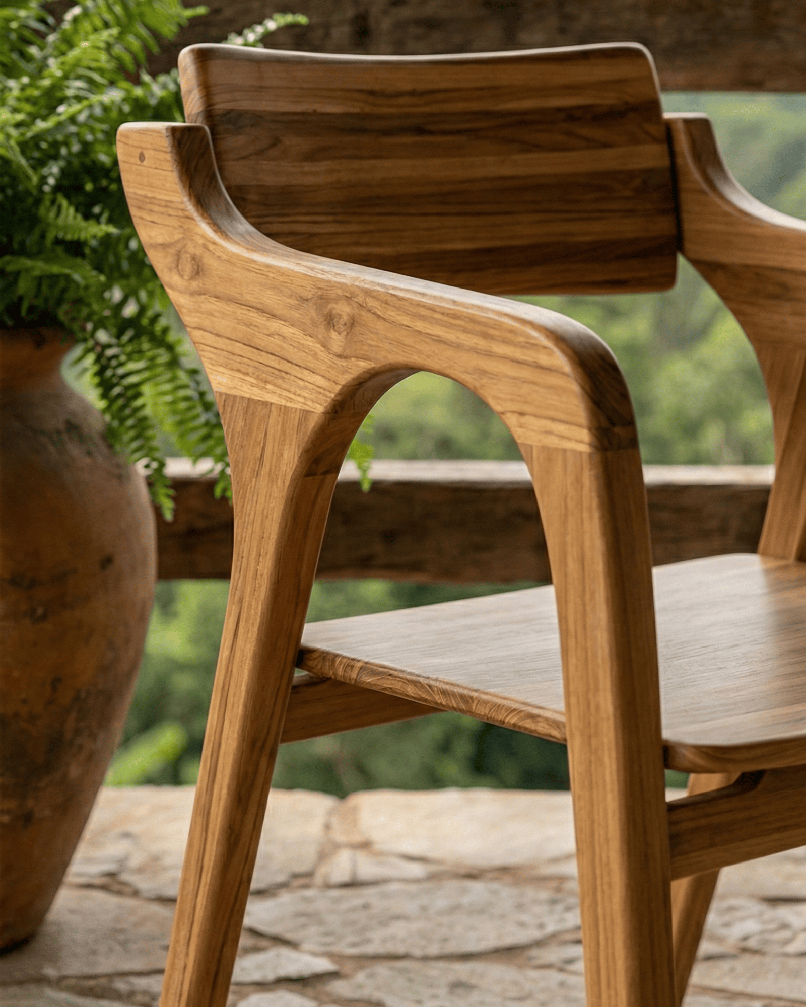 Cadeira de Jantar Pedra Branca