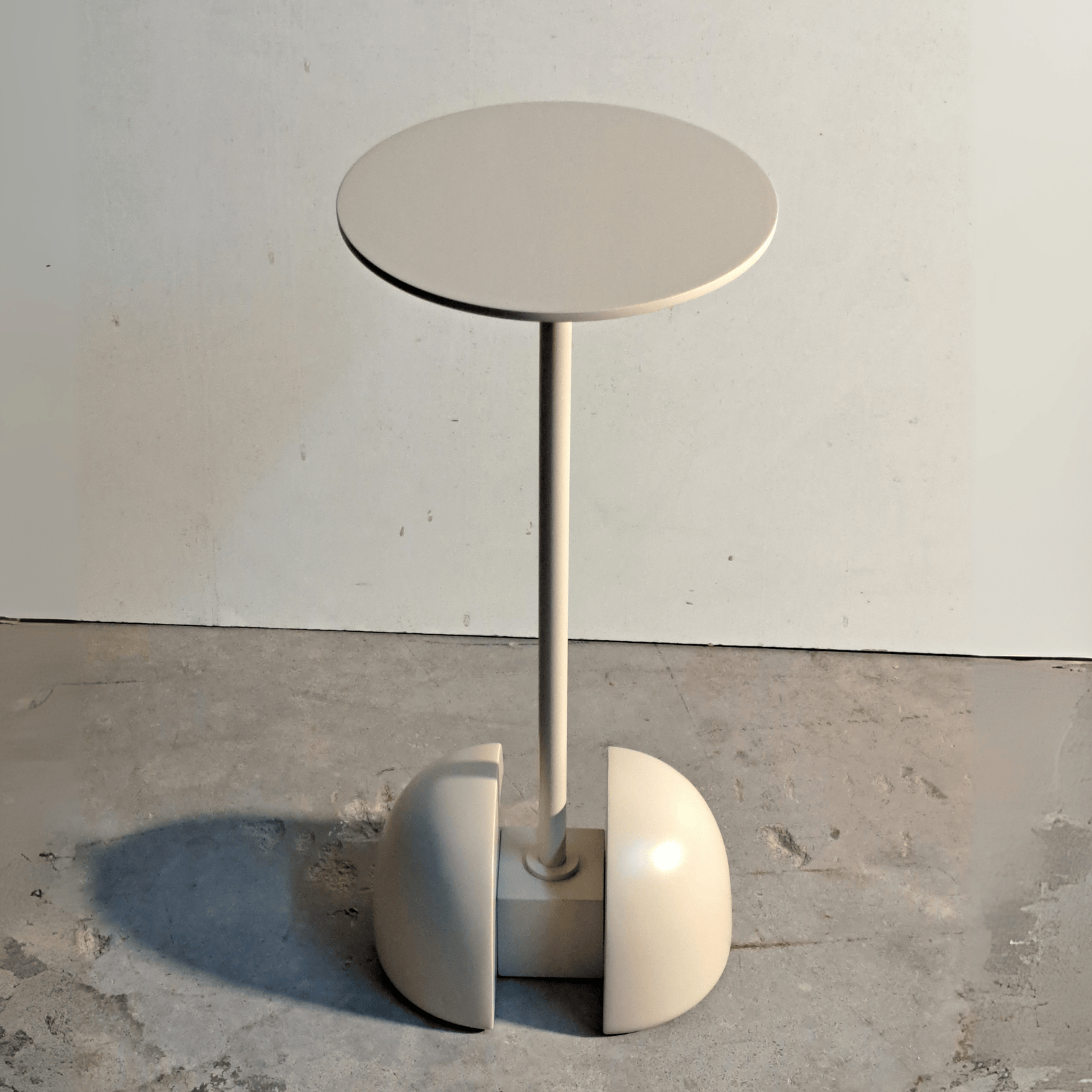 Mesa Lateral Fresno 60cm Baunilha - Pronta Entrega