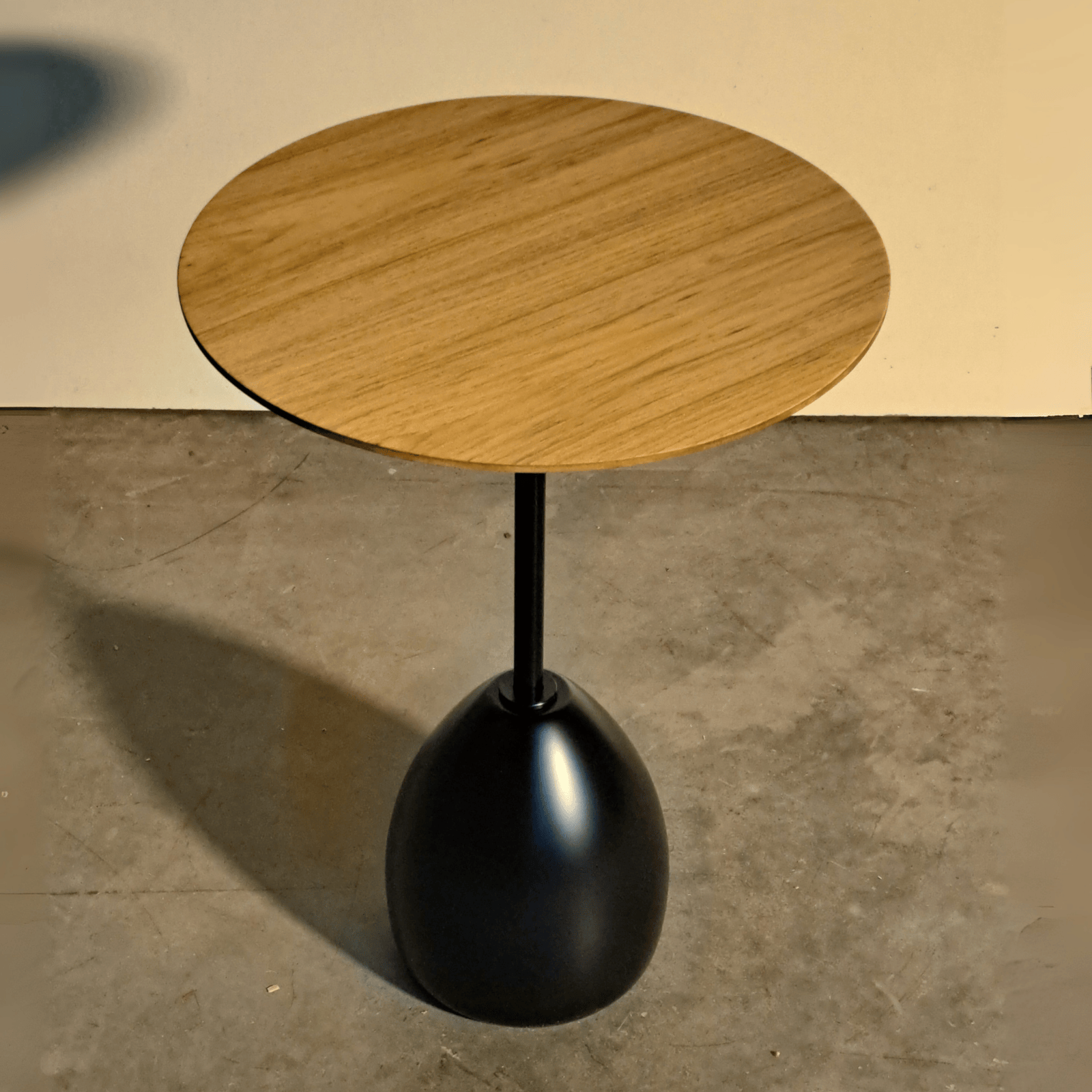 Mesa Lateral Granada 55cm Louro Freijó - Pronta Entrega