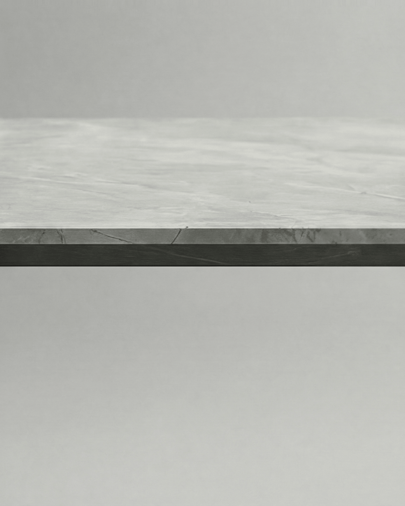 Mesa de Jantar Retangular 2,80m - Mármore Evoluto Grey - Belle - Pronta Entrega