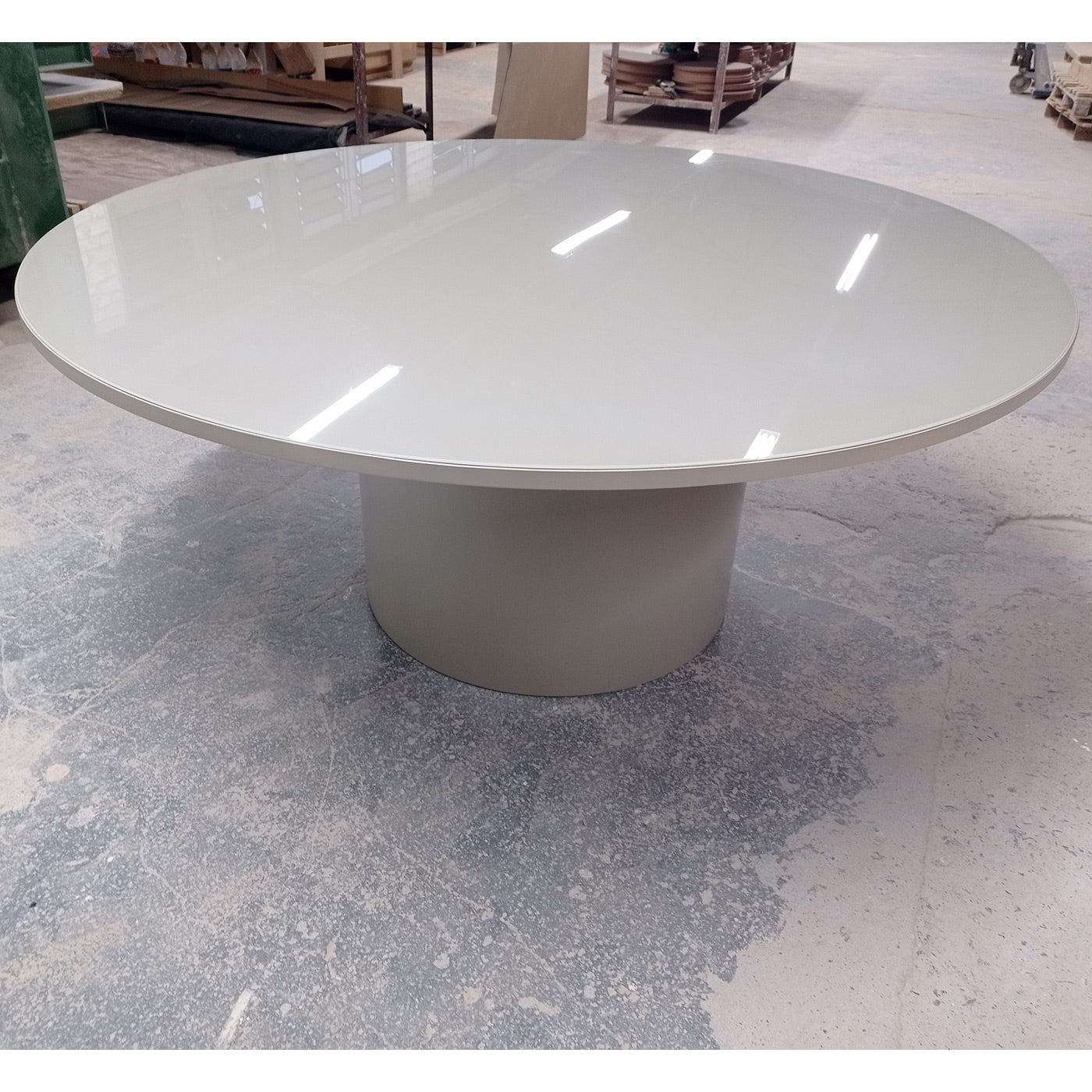 Mesa de Jantar Barile - PRONTA ENTREGA 1,80M LACA FOSCA FENDI
