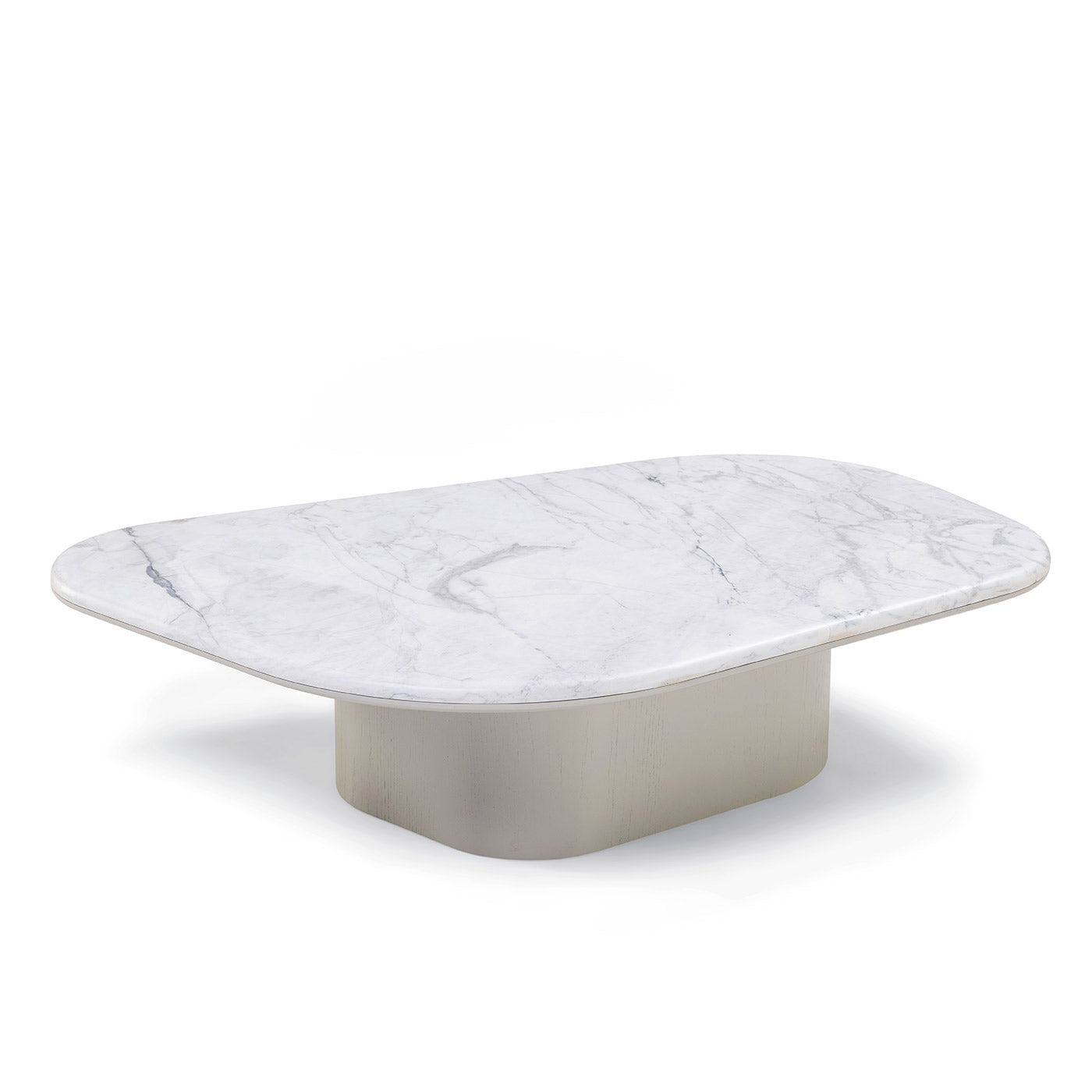 Conjunto Mesas de Centro Jade Tampo em Mármore