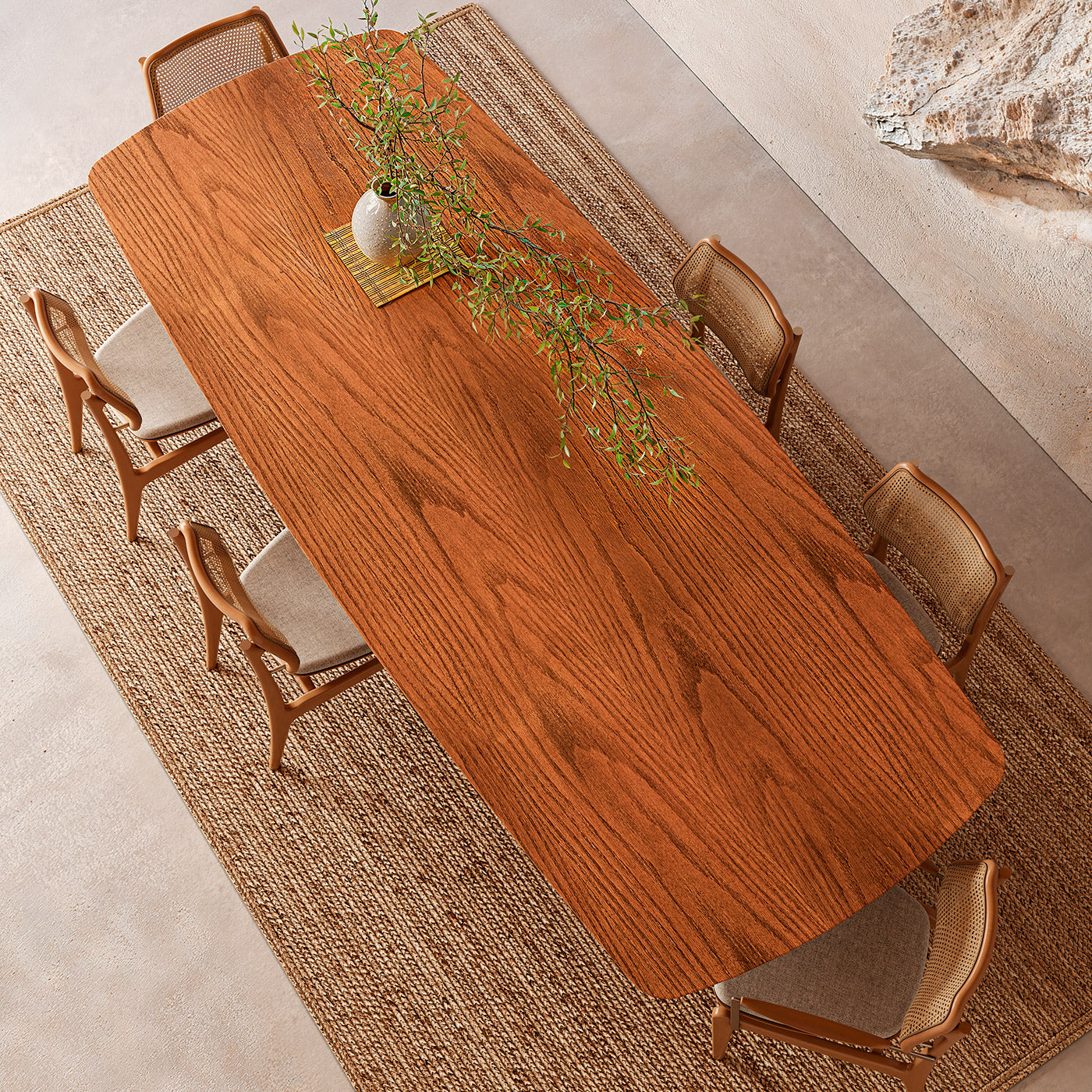 Mesa de Jantar Petra Retangular