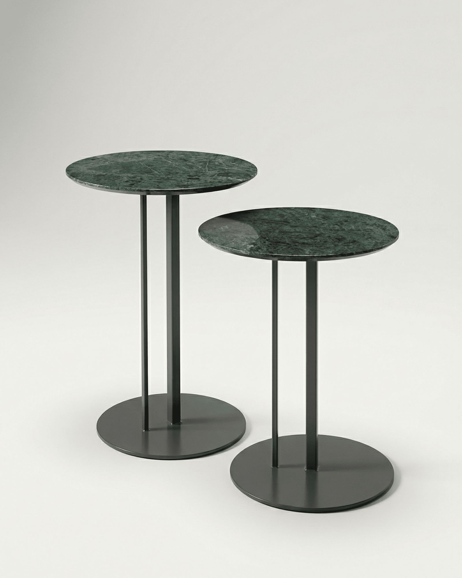 Mesa Lateral Tampo Mármore - Zoe