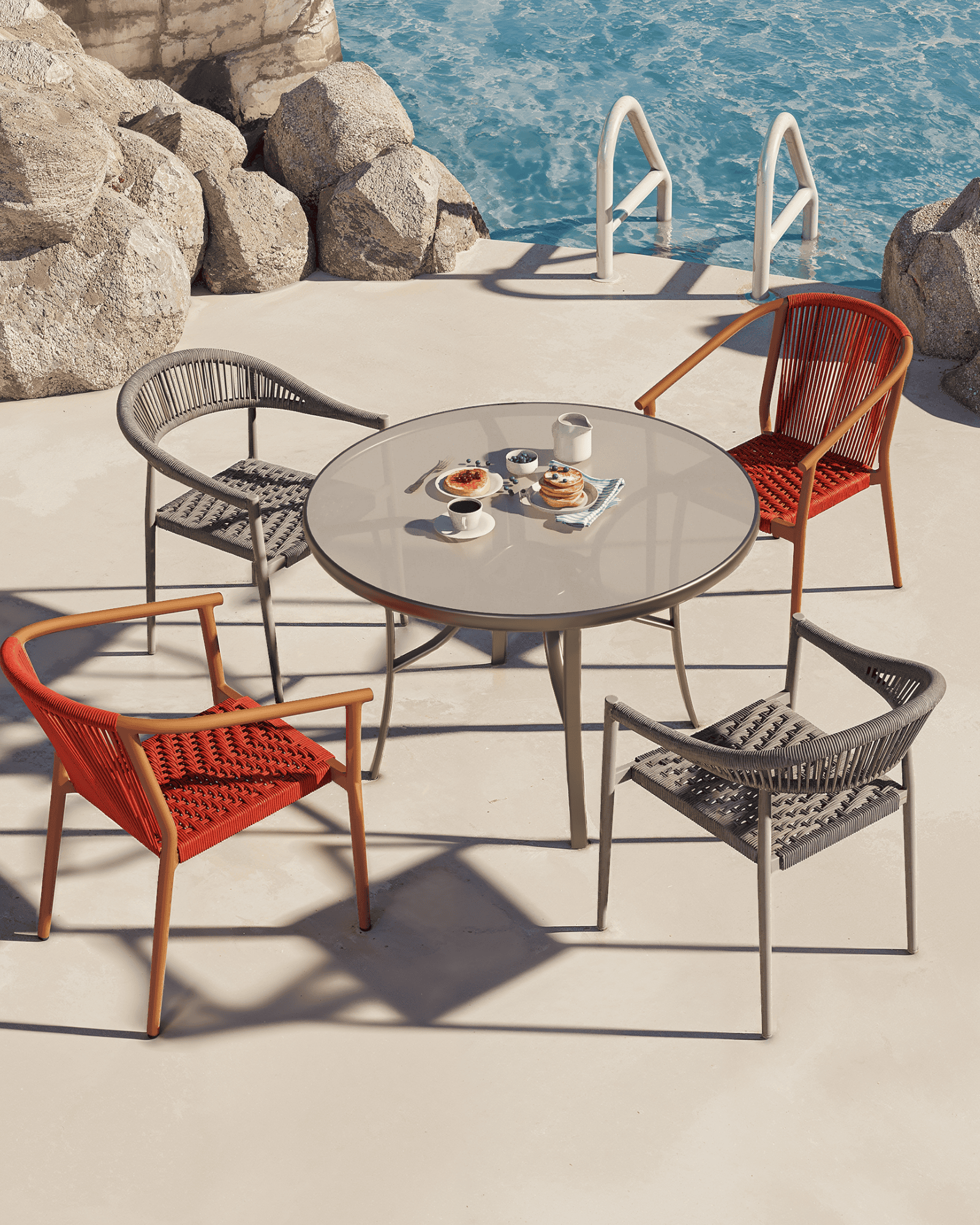 Mesa Área Externa - Arpoador