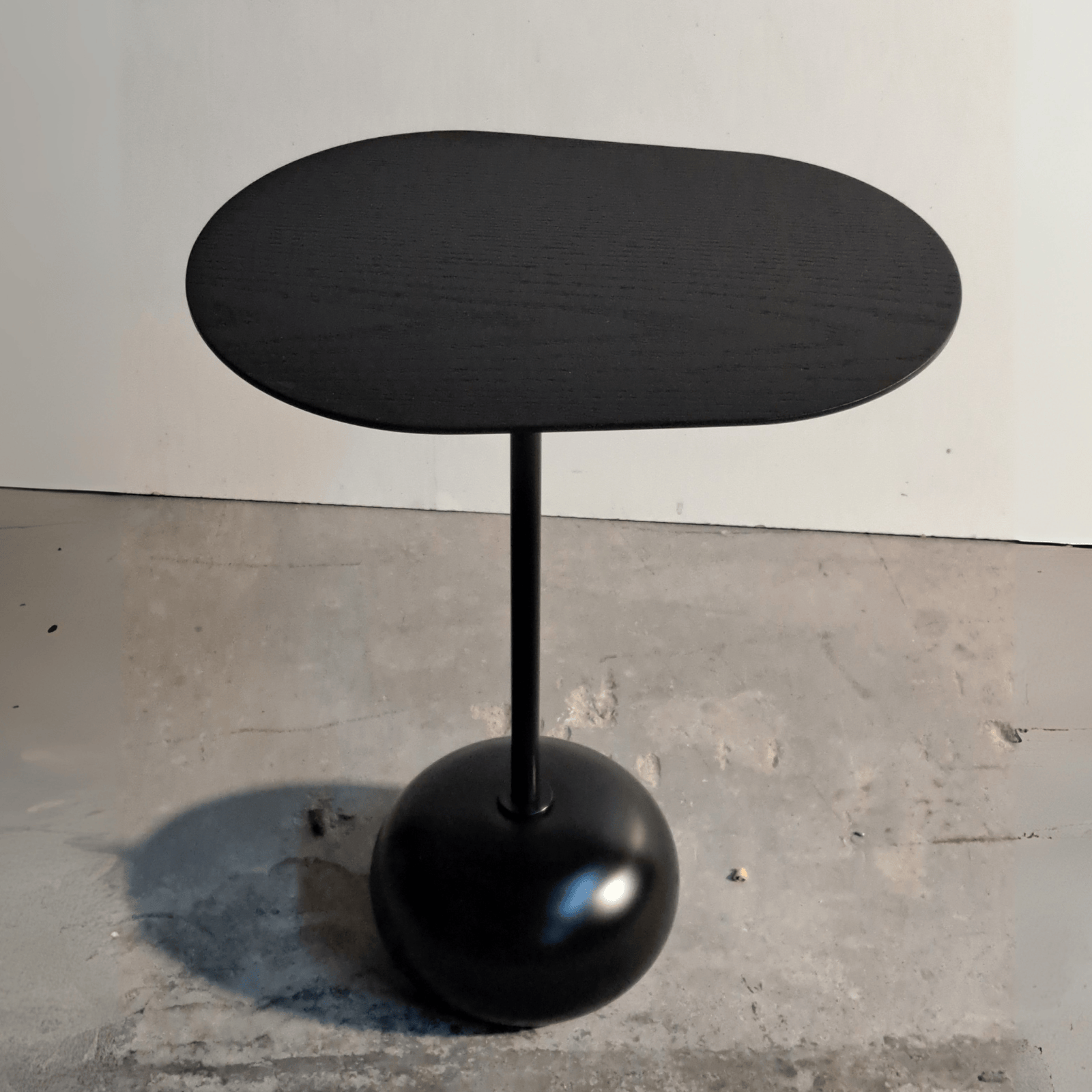 Mesa Lateral Pisa Nero 55cm - Pronta Entrega