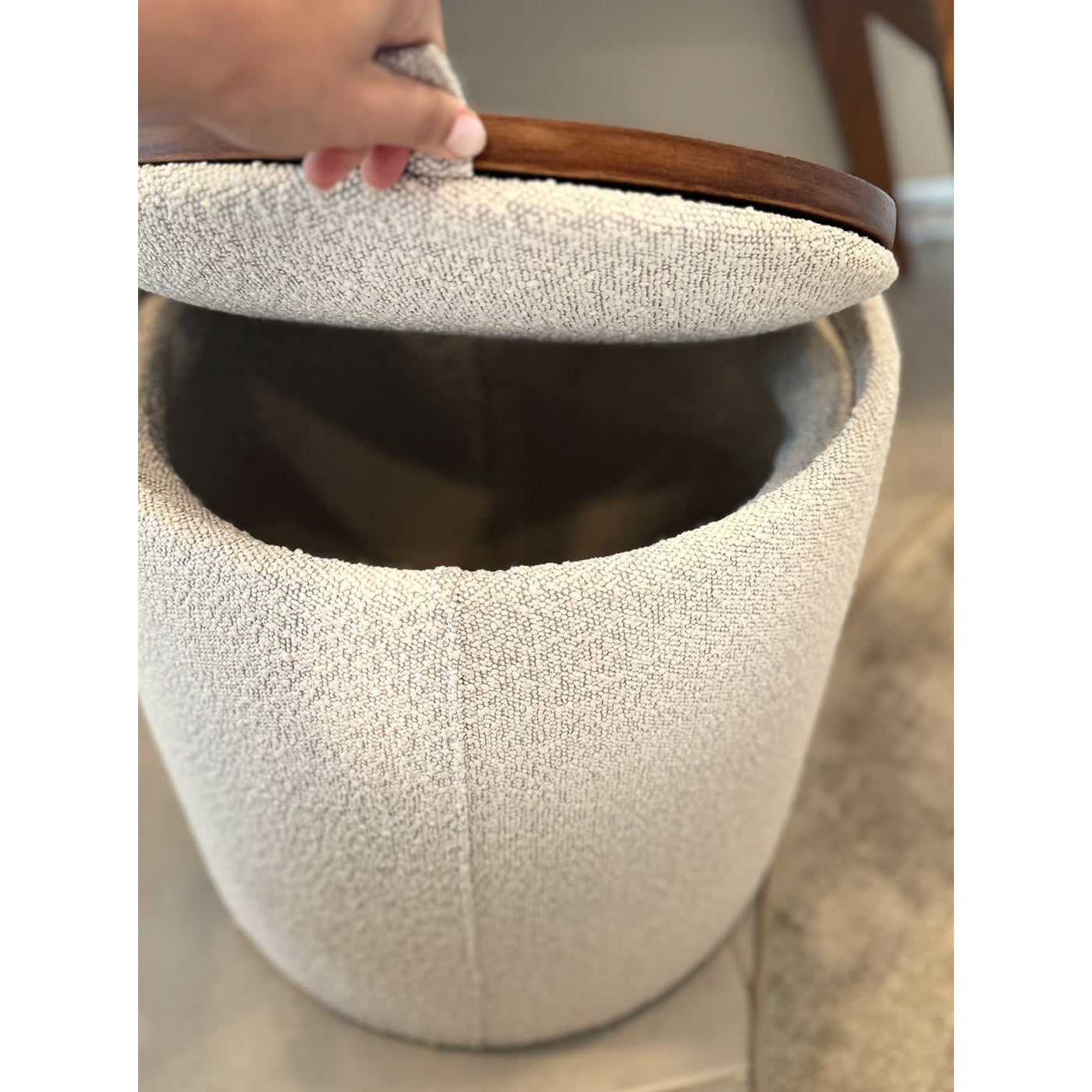 Puff Prático Baú - PRONTA ENTREGA