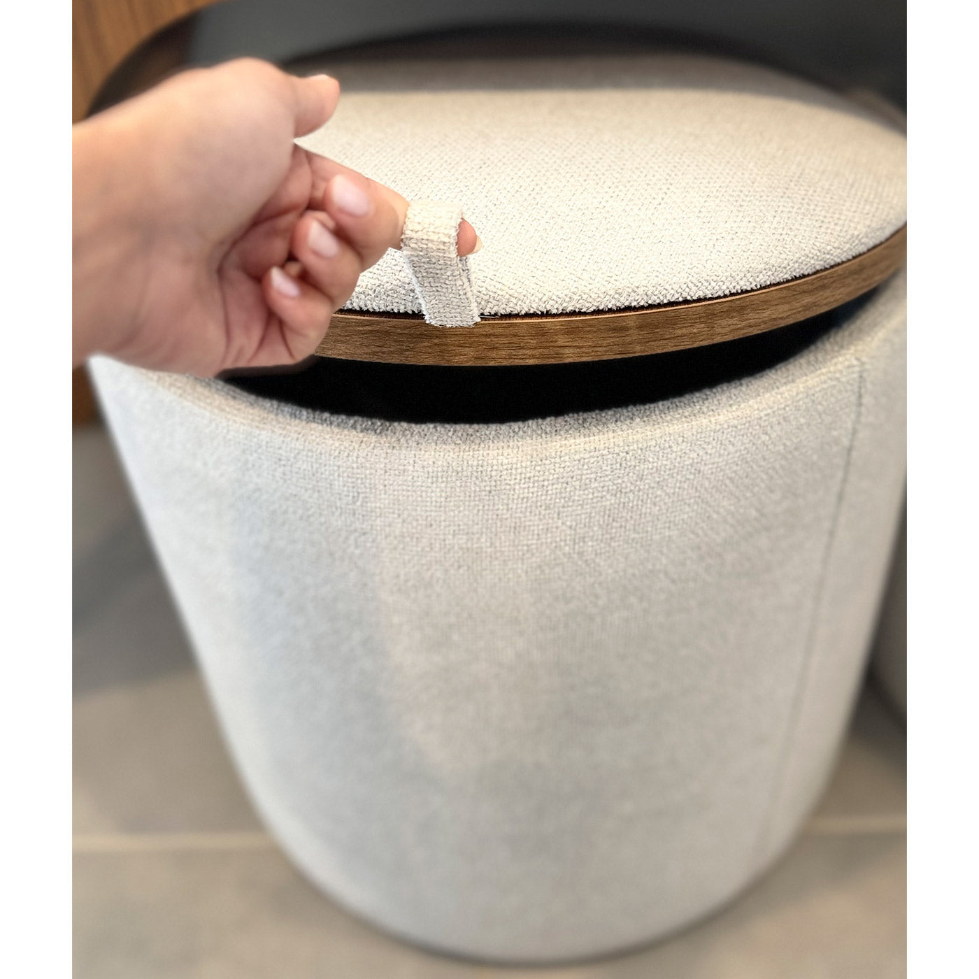 Puff Prático Baú - PRONTA ENTREGA