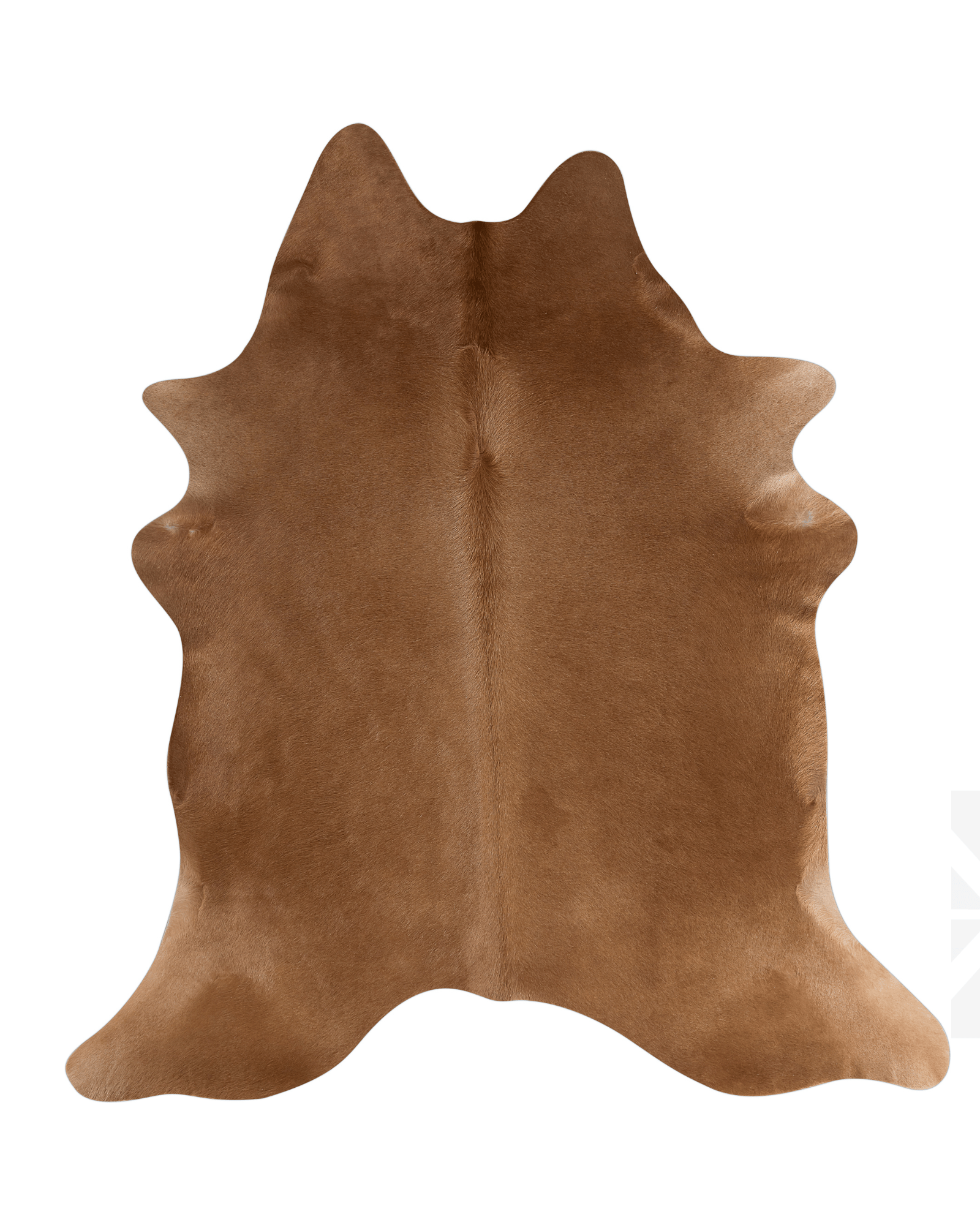 Tapete Couro Natural Pele Inteira - Caramelo