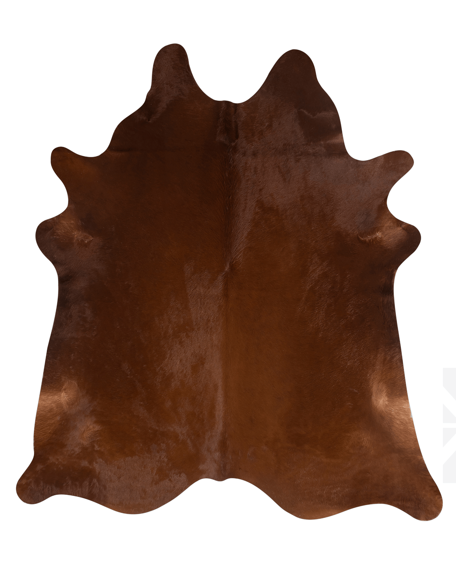 Tapete Couro Natural Pele Inteira - Marrom