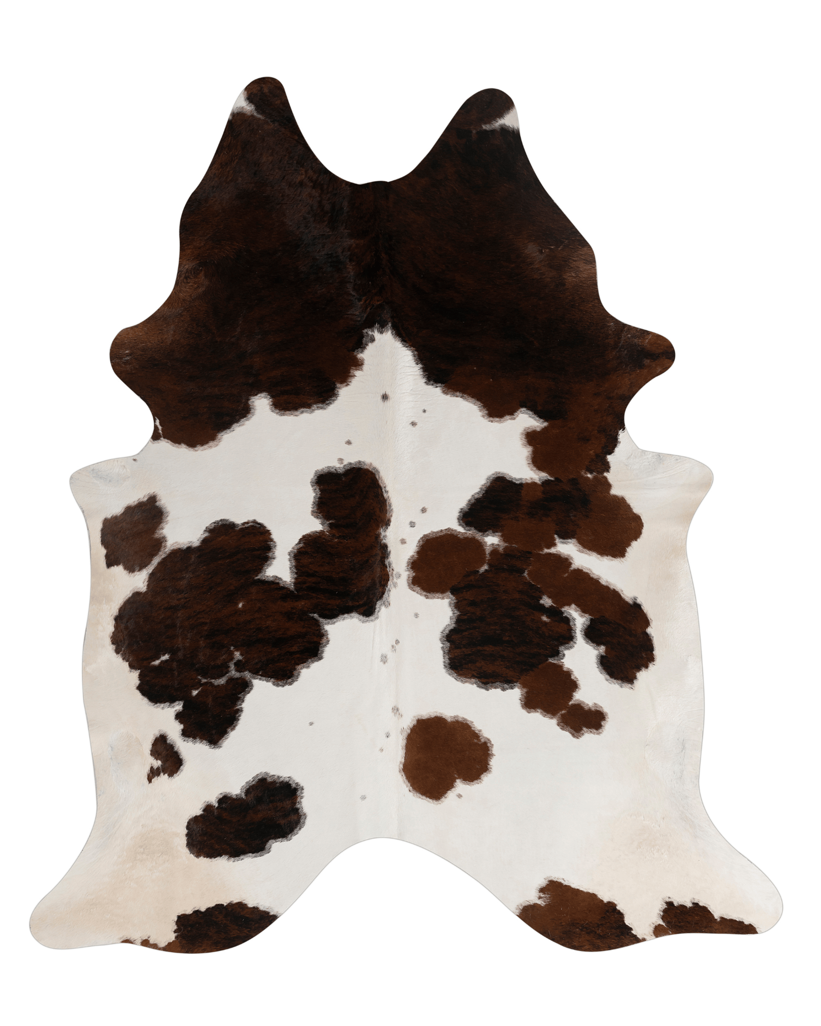 Tapete Couro Natural Pele Inteira - Tricolor