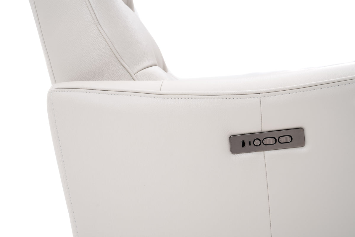 Poltrona Avana - detalhe controles USB