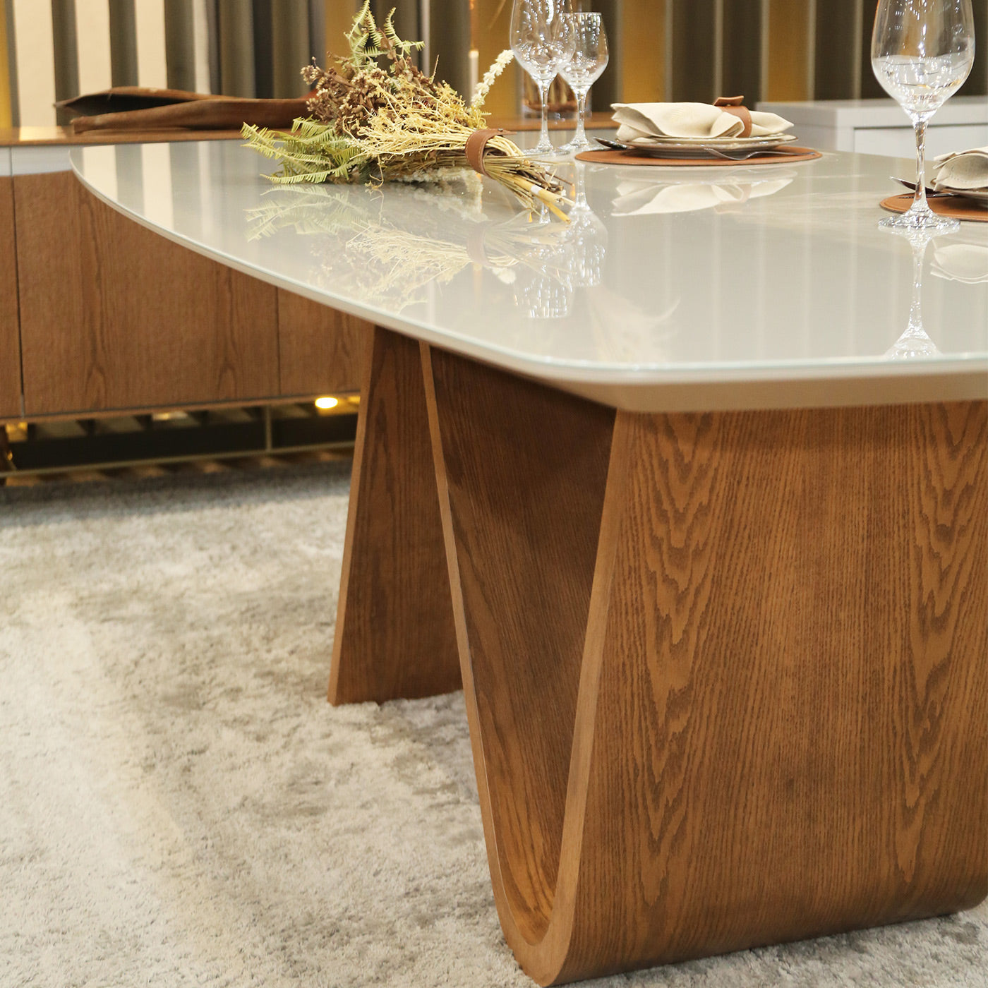 Mesa de Jantar Retangular Cyna
